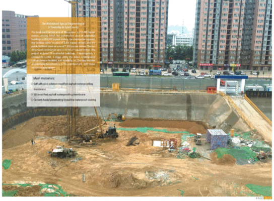 Dự án Kỹ thuật Chống thấm Đặc biệt tại Thị trấn Li, huyện Sishui